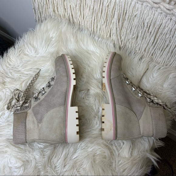 Sole Society Combat Style Boots - Picture 13 of 14